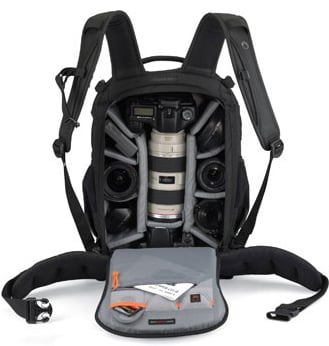 LowePro FlipSide 400 Svart