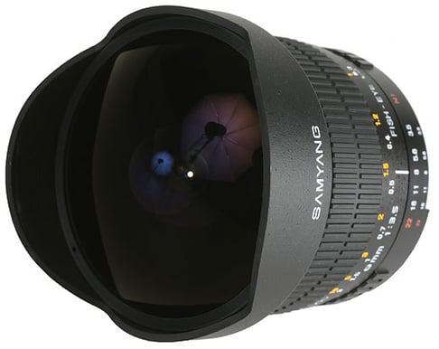 Samyang Objektiv 8mm f/3,5 IF MC Fisheye till Nikon
