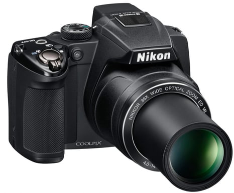 Nikon Coolpix P500 Svart
