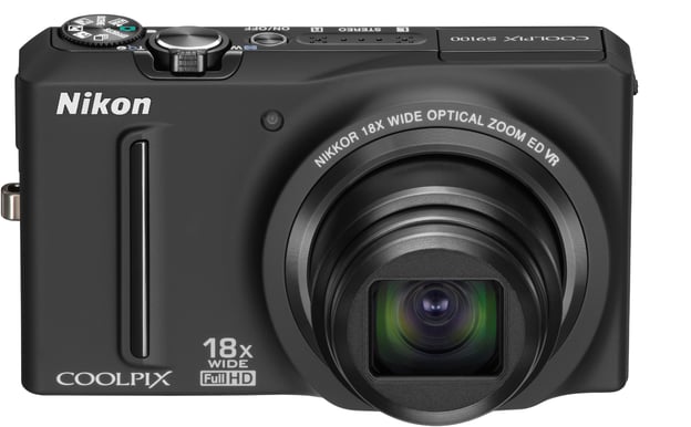 Nikon Coolpix S9100 Svart