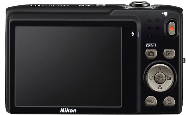 Nikon Coolpix S3100 Svart