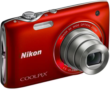 Nikon Coolpix S3100 Röd