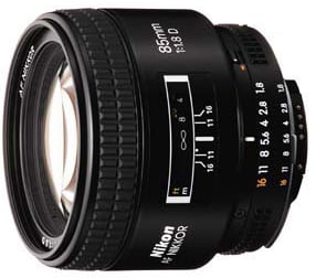 Nikon AF Nikkor 85mm f/1.8D