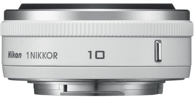 Nikon 1 Objektiv 10mm Vit