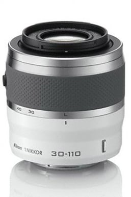 Nikon 1 Nikkor VR 30-110mm f/3.8-5.6 Vit