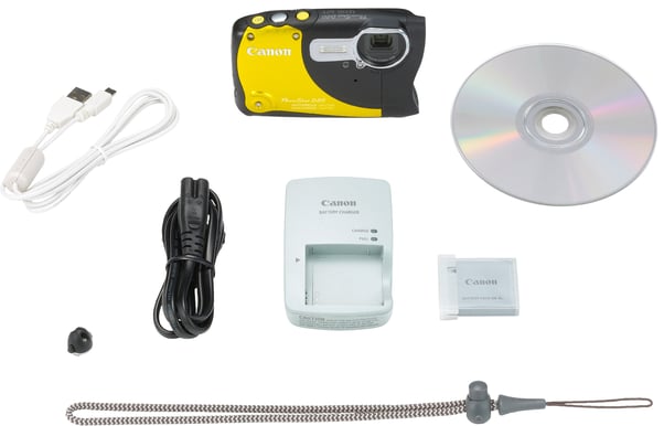 Canon PowerShot D20 GPS Gul
