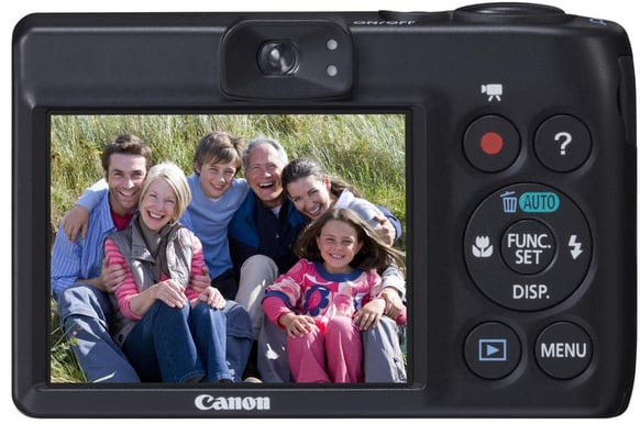 Canon PowerShot A1300 Svart