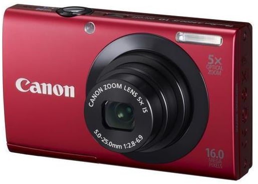 Canon PowerShot A3400 Röd