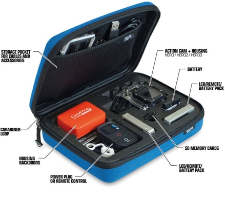 SP POV Case Black Small till GoPro