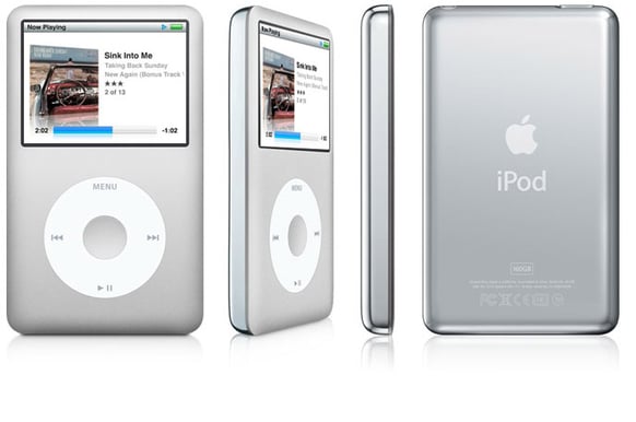 Apple iPod Classic 160GB - Silver - Inet.se