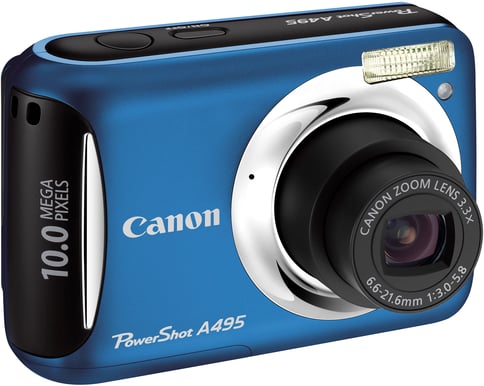 Canon PowerShot A495 Blå