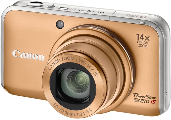 Canon PowerShot SX210 IS Guld
