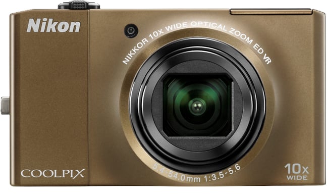Nikon Coolpix S8000 Brun