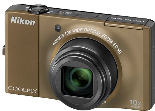 Nikon Coolpix S8000 Brun