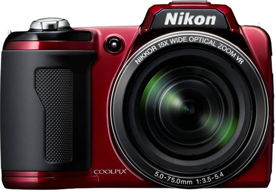 Nikon Coolpix L110 Vinröd