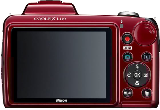 Nikon Coolpix L110 Vinröd