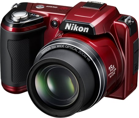Nikon Coolpix L110 Vinröd