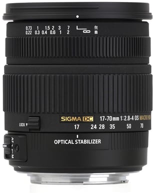Sigma Objektiv 17-70mm f/2.8-4 DC Macro OS HSM