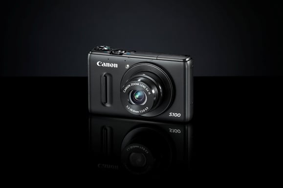 Canon PowerShot S100 Svart