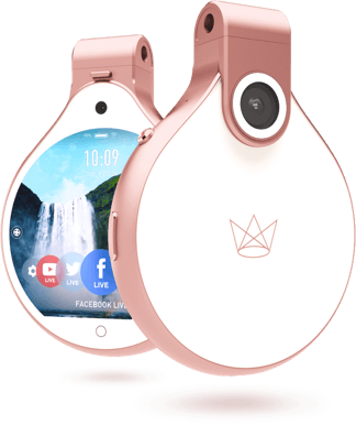 FrontRow Wearable Camera Rosa guld