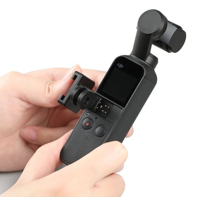 PGYTECH Data Port to Cold Shoe and Universal Mount for DJI Osmo Pocket