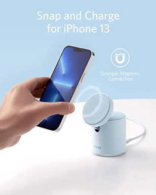 Anker PowerWave Mag-Go 2-in-1 Blå