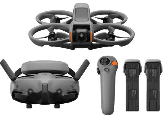 DJI Avata 2 Fly More Combo (Inkl. 3st Batterier)