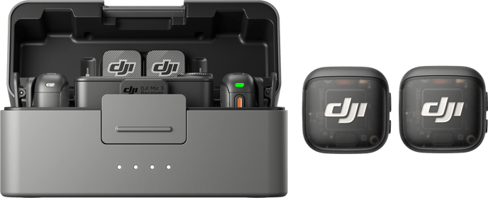 DJI Mic 3 (2TX + 1RX + Charging Case)