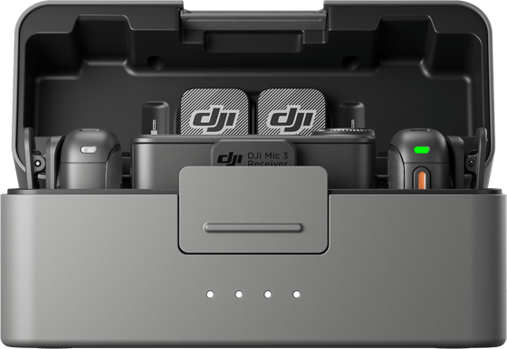 DJI Mic 3 (2TX + 1RX + Charging Case)
