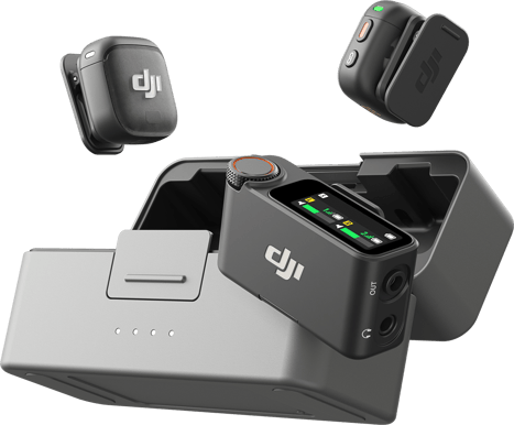 DJI Mic 3 (2TX + 1RX + Charging Case)