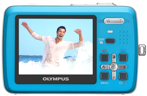 Olympus µ-550WP Blå
