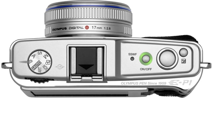Olympus Pen E-P1 + 17mm Vit/Silver