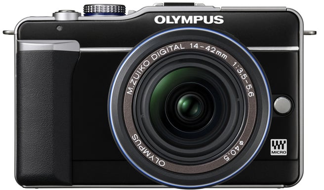 Olympus Pen E-PL1 + 14-42mm Svart/Svart