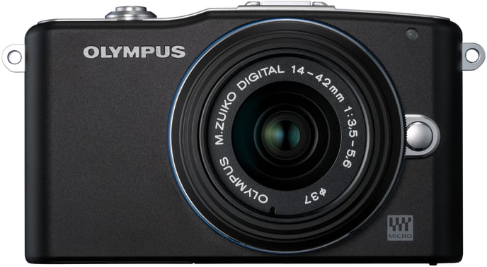 Olympus E-PM1 Svart KIT 14-42mm