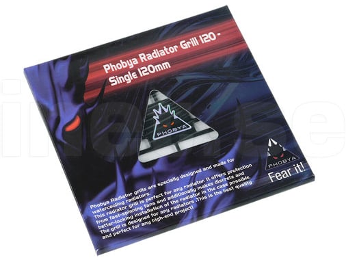 Phobya radiator grill, single (120) Bricky