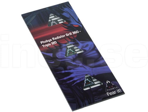 Phobya radiator grill, triple (360) Bricky