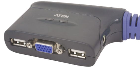Systemswitch Aten CS-62U KVM 2 PC, VGA