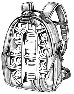 LowePro Mini Trekker AW Black