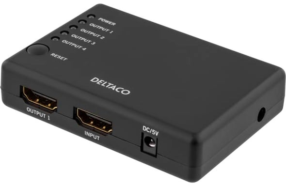 HDMI-splitter 1 till 4 enheter