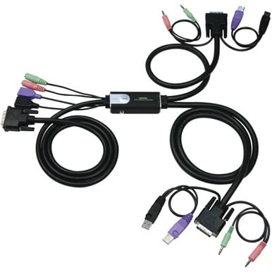 Systemswitch Aten CS-62DU KVM 2 PC, DVI