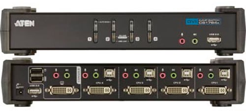 Aten Systemswitch KVM 4 PC, DVI/USB