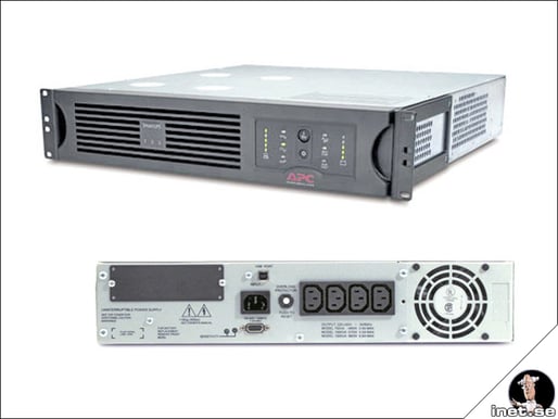 APC Smart-UPS 750VA NET Svart 2U