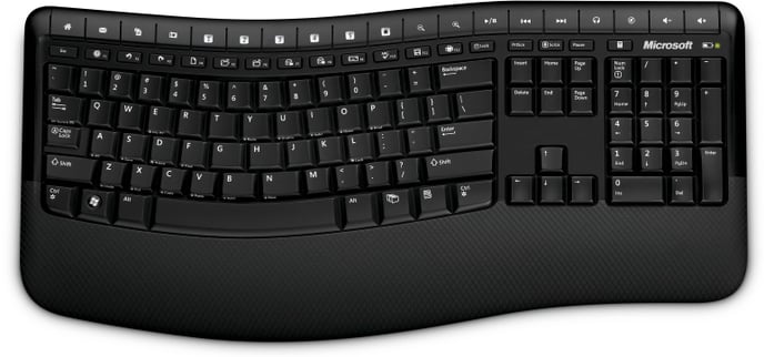 Microsoft Wireless Comfort Desktop 5000 BlueTrac