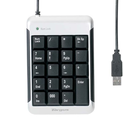 Targus USB Ultra Mini Keypad, AKP09EU