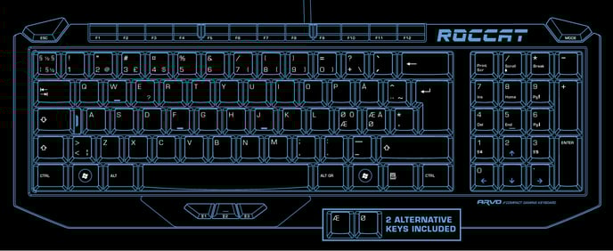 Roccat Arvo Gaming Keyboard