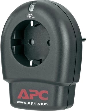 APC Essential SurgeArrest 1 uttag svart