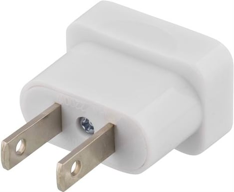DELTACO Reseadapter EU/Australien/Kina till USA Ojordad