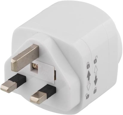 Reseadapter EU/USA till UK Jordad