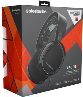 SteelSeries Arctis 3 Svart