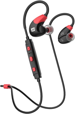 MEE audio X7 Svart/Röd